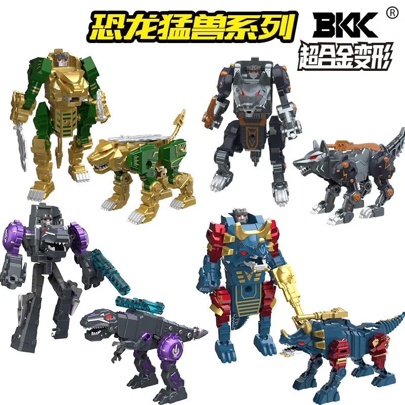 

Alloy Deformation Dinosaur Beast Mecha, Tyrannosaur Tiger, Diamond Robot Model, Movable Toy, Children's Birthday Gift