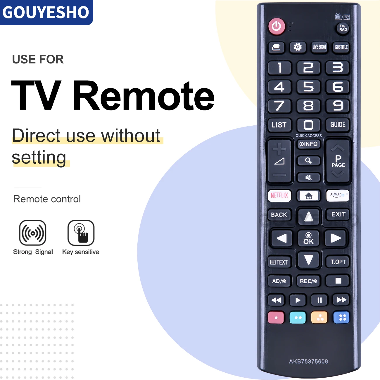 Новый пульт дистанционного управления AKB75375608 для 2018 Smart 32Lk6100 32Lk6200 43Lk5900 43Lk6100 42Uk6200 49Uk6200 55Uk6200 43Uk6300