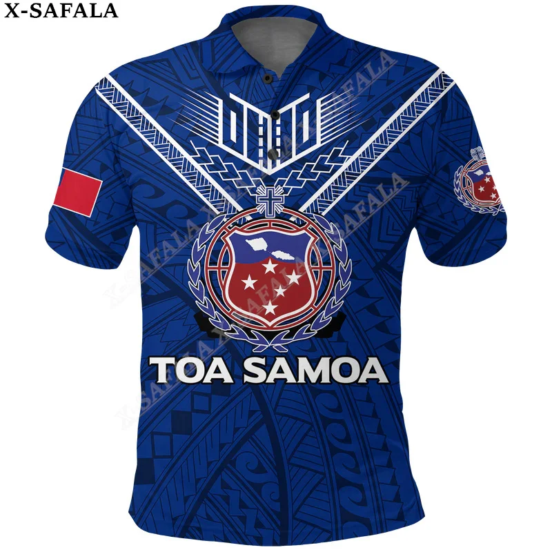 

Летняя мужская рубашка-поло с коротким рукавом и 3D-принтом