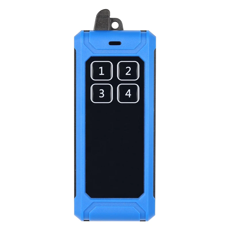 Smart Multiple DC 12V 24V 36V 10A 433MHz 4CH 4-канальное беспроводное реле RF пульт дистанционного