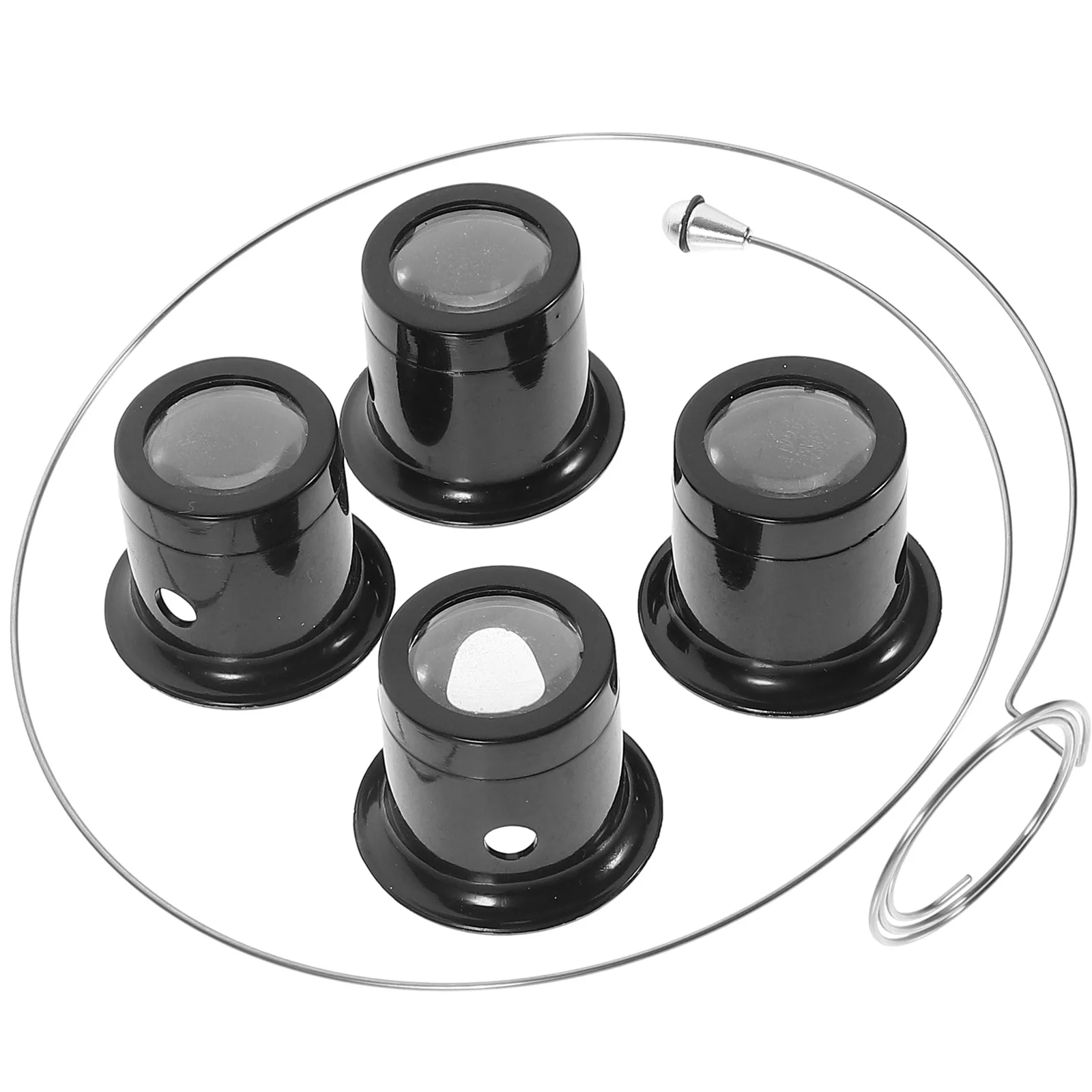 

Watchmakers Eye Loupe Mask Magnifying Glass Round Glasses Maintenance Magnifier