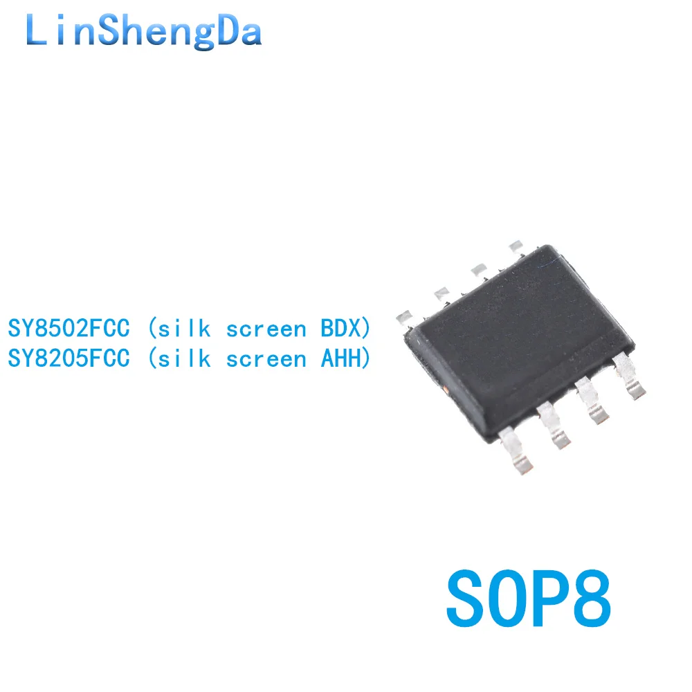 

10PCS SY8502FCC SY8205FCC screen printed BDX AHH SMT SOP8