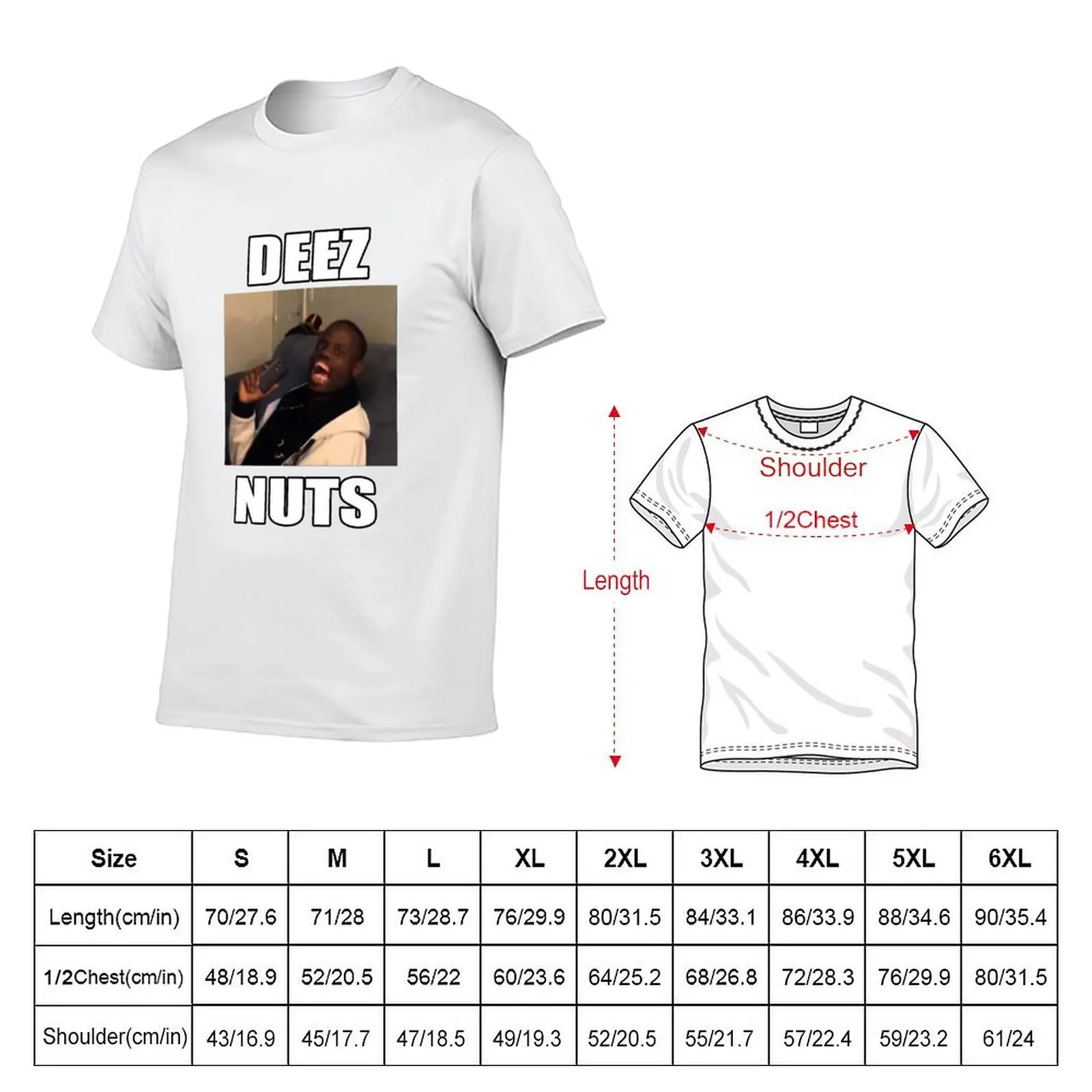 Фото Футболка Deez Nuts для работы на открытом воздухе с короткими рукавами №2