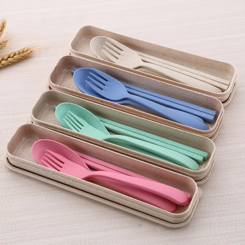 S Eco-friendly Japan Style Dinnerware Children School Picnic