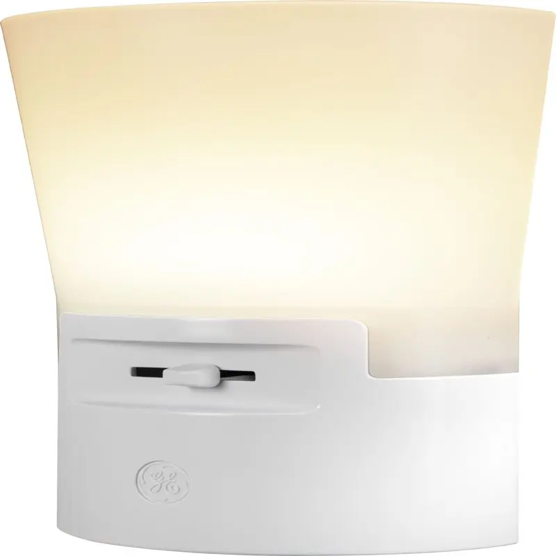 

Sconce Night LED Light, Dimmable, Plug-in, Dusk-to-Dawn, White, 5in, 45123 Vintage home decor декор дома интерье