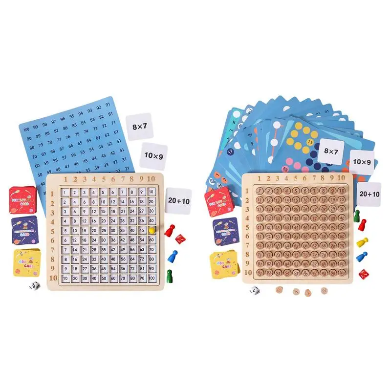 

Доска Монтессори для умножения обучающая настольная игра для умножения обучающая доска для умножения детская счетная игрушка для