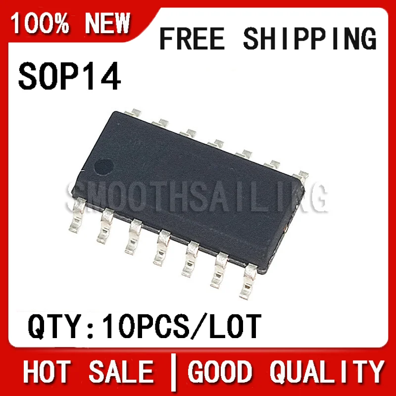 Набор микросхем MM74HC132MX, новая оригинальная печать MM74HC MM74HC132M SOP-14, 10 шт./партия