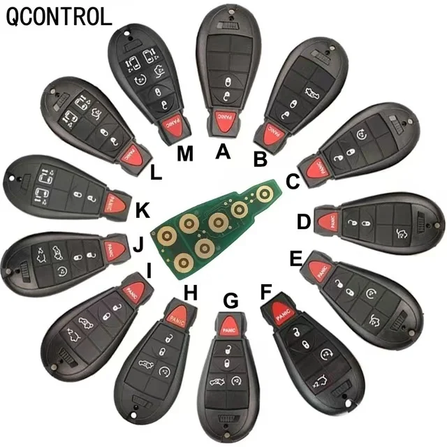 Sunshine PCB 433 МГц 7941 Дистанционный автомобильный брелок M3N5WY783X для Chrysler Town & Country Jeep Grand Cherokee Dodge Caravan Journey (art.: 3920ca93bae59) - 3920ca93bae59