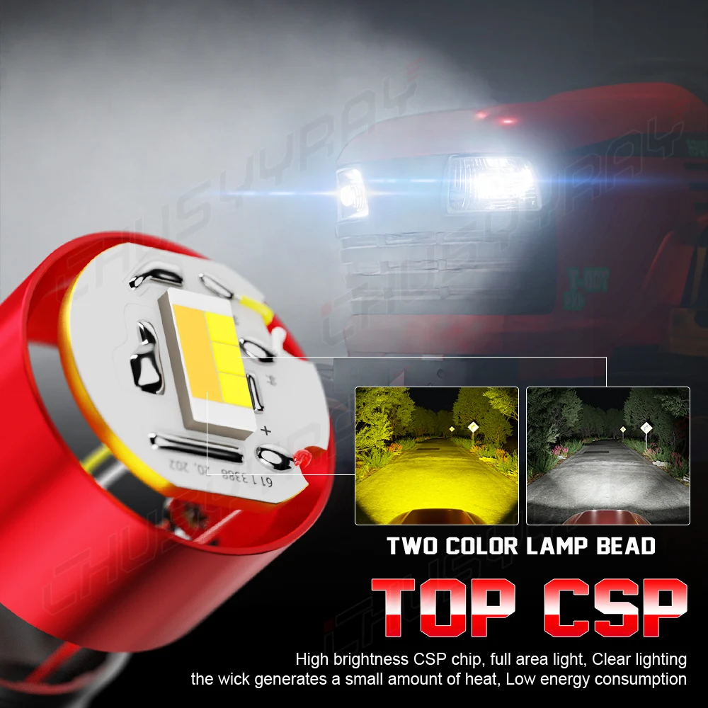

CHUSYYRAY Car lights Led Replacement Bulbs Car Fog Lights White light Super High Bright Lamp Car accsesories Led Headlight