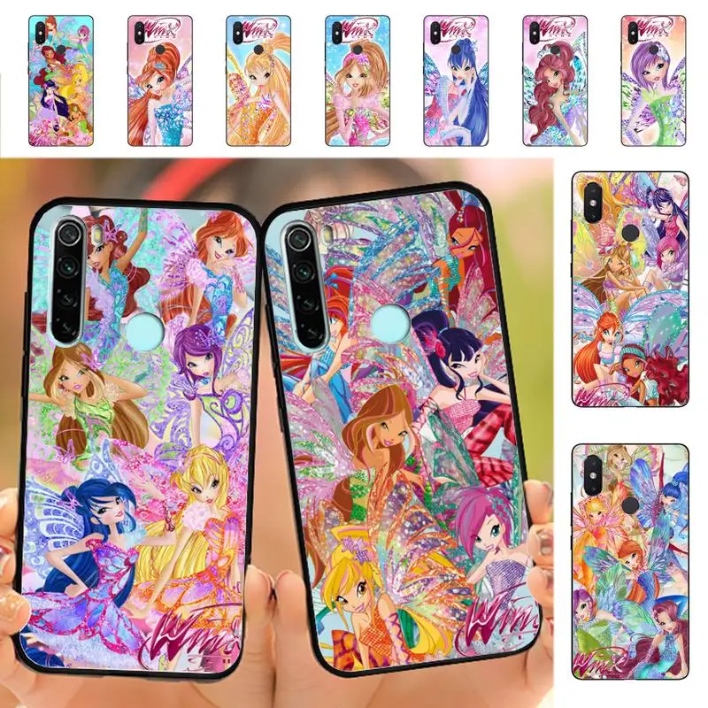 

Girl W-Winx-C-Cubs Phone Case for Redmi Note 8 7 9 4 6 pro max T X 5A 3 10 lite pro