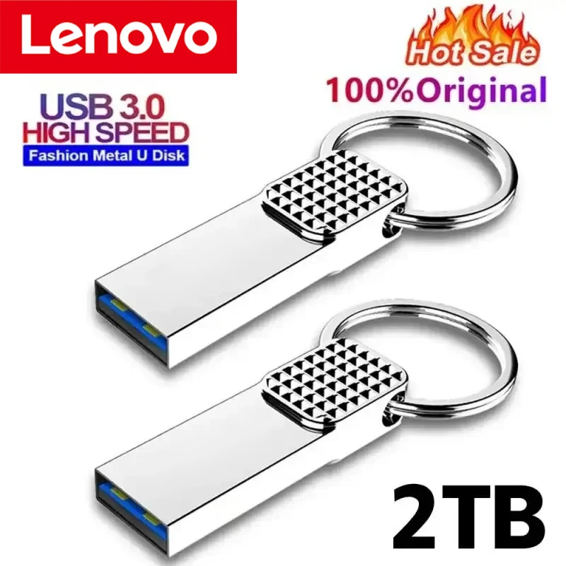 Фото Оригинальный флеш-накопитель Lenovo 2 ТБ/1 ТБ, высокоскоростной USB 3.0, флешка, U-диск, карта памяти для устройств хранения данных, флеш-накопитель для телефона №2