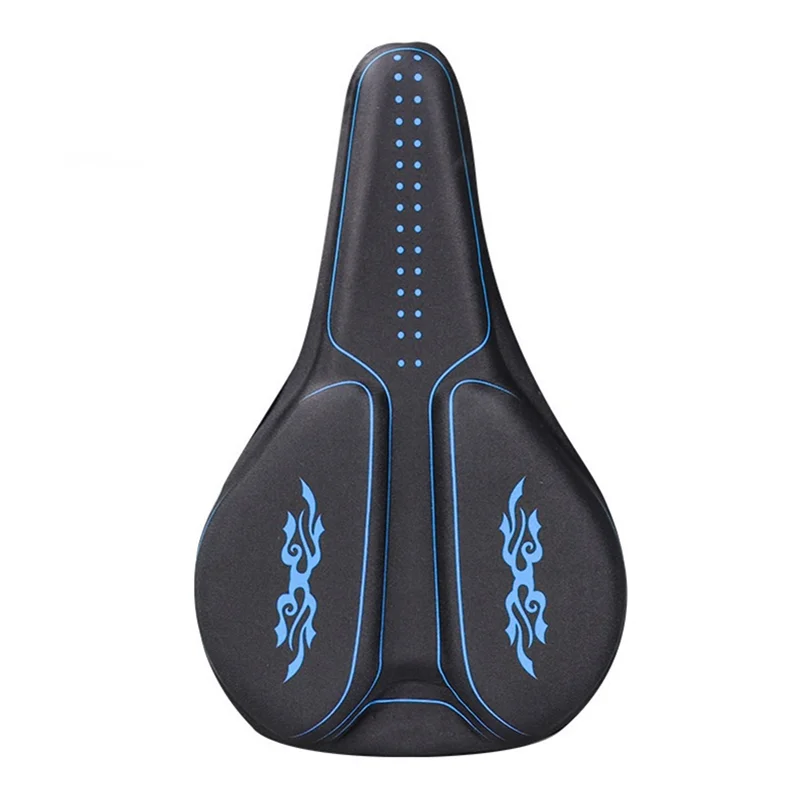 

Mountain Bike 3D Saddle Cover Breathable Comfortable soft Seat Cushion Silicone Sponge Gel Bike Racing Saddle Parts Components