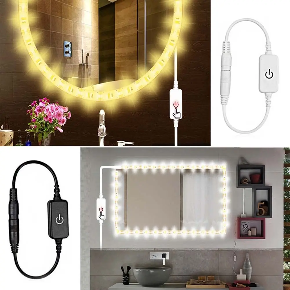 

2PCS Sensitive Professional ON-OFF 1Way Touch Dimmer Brightness Control LED Strip Switch Light Adjustment