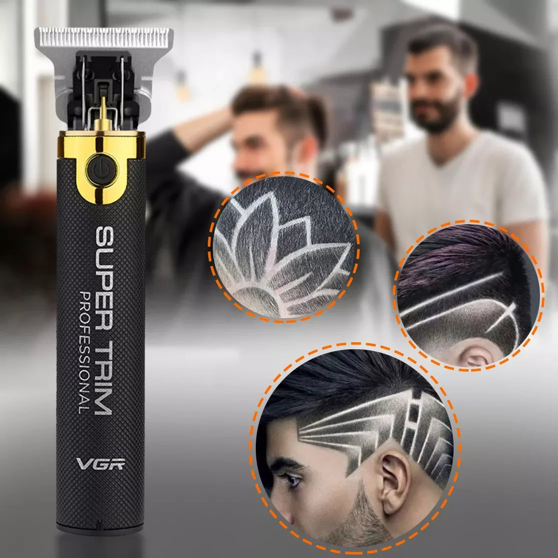 

Men Hair trimmer professional hair clipper powerful hair shaving machine hair cutting beard Barber 2020