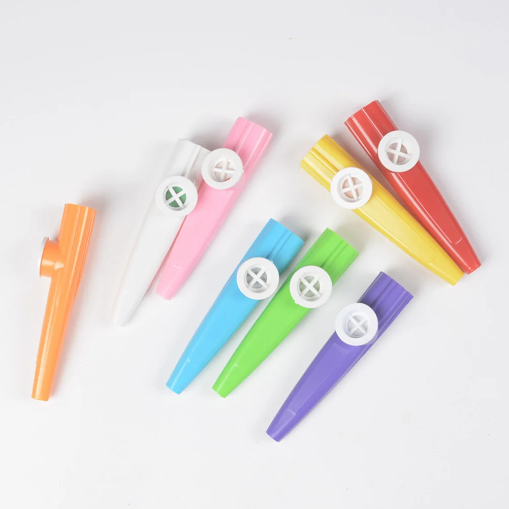 

Kazoos Kazookids Bulk Instruments Adults Musicalmetallicinstrument Toy Kazzootoddler Saxophone Whistle Slide Trumpet Flute