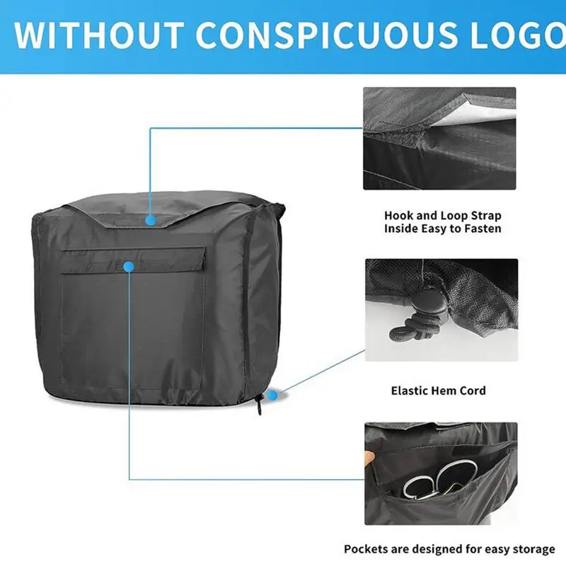 Чехлы для наружного генератора Защита от дождя Пылезащитный чехол