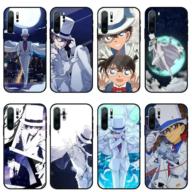 

Detective Conan anime Magic Kaito Phone Case For Huawei honor Mate 10 20 30 40 i 9 8 pro x Lite P smart 2019 Y5 2018 nova 5t