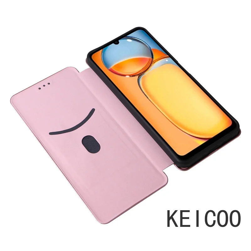 Магнитный чехол-книжка для Xiaomi Redmi 13C K70 K70E Note 13 13R Pro 4G