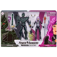 original hasbro power rangers lightning collection in space ecliptor and astronema 2 pack 6 inch collection model toy gift