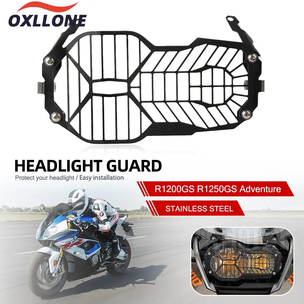 

Motorcycle Headlight Protector Grille Guard Cover For BMW R1200GS R 1200 R1200 GS 1200 R1250GS Adventure Accessories Motor Parts