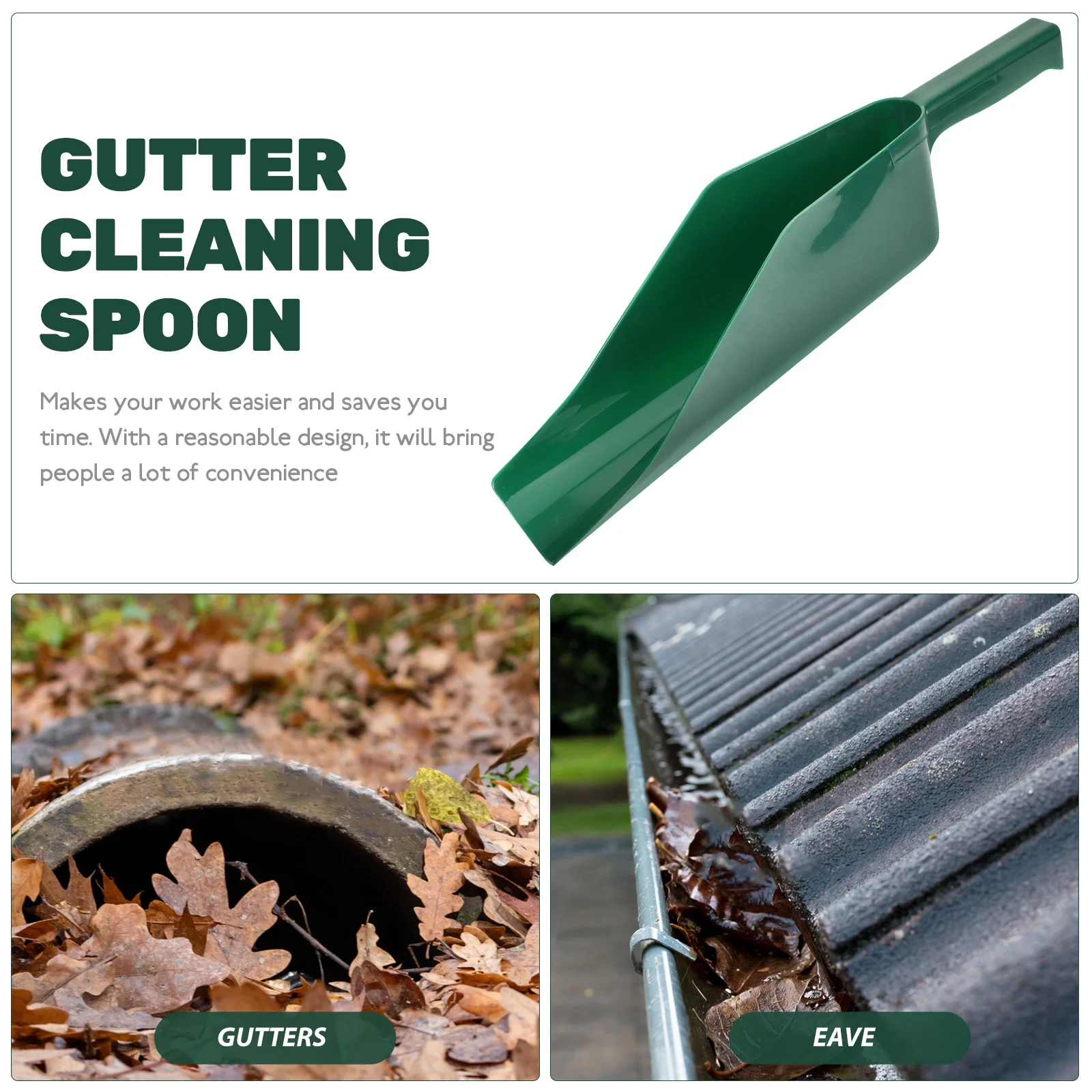 Очистительные средства для желоба карниза садовый совок инструмент очистки