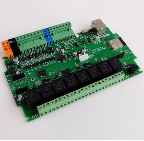 Фото KC868-A8S Esp32 Релейная плата RS232 USB W/E Релейный модуль ADC DAC RF 433M Температура Arduino IDE MQTT №3