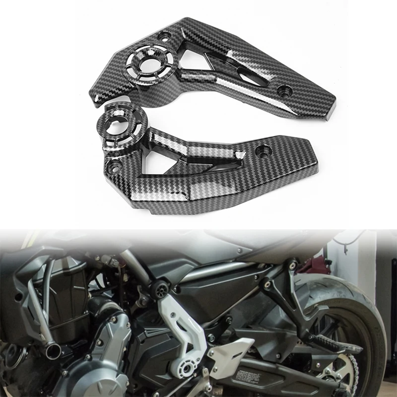 Панель обтекателя рамы мотоцикла из углеродного волокна, боковая Обложка для Kawasaki Z650 Ninja 650 2017 2018 2019 2020 2021