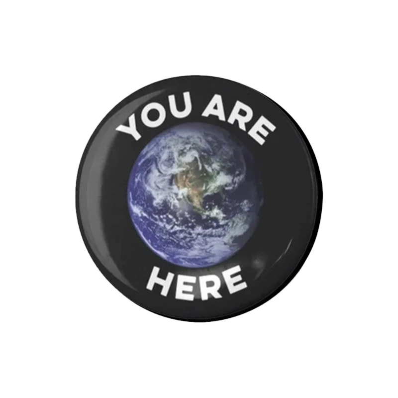 

Anti Pollution Badge for Clothing, Bags, and Headwear Fashionable Accessories