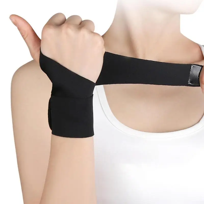 

Компрессионная поддержка запястья, поддержка запястья, компрессионный фиксатор, не скатывается, ремешок для поддержки рук для йоги, фитнеса, спорта, домашних работ