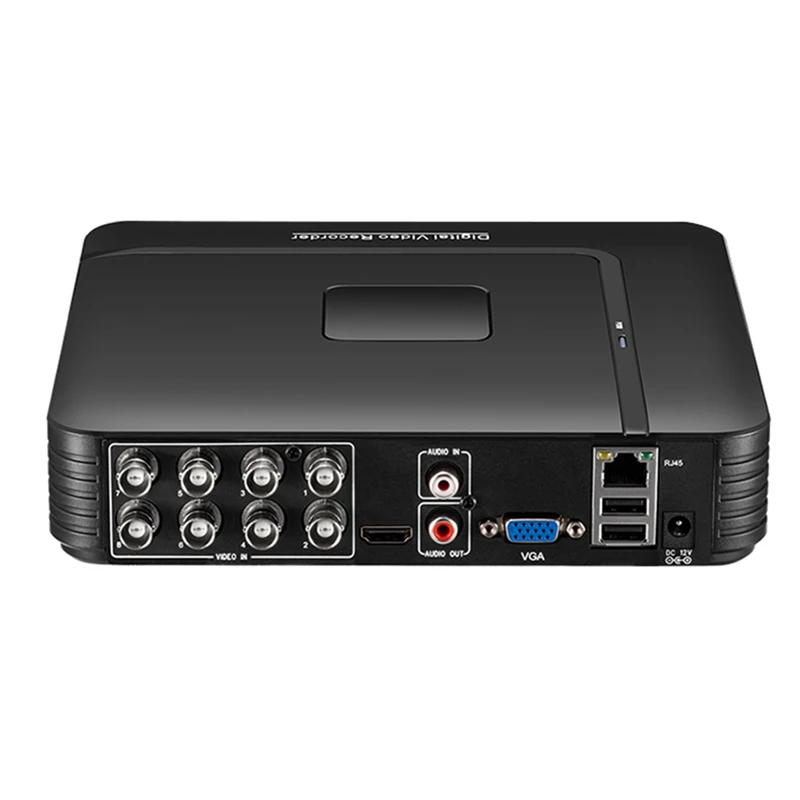 

5-в-1 мини AHD DVR TVI CVI CVBS IP-камера гибридный цифровой видеорегистратор 8CH Домашняя безопасность DVR система видеонаблюдения
