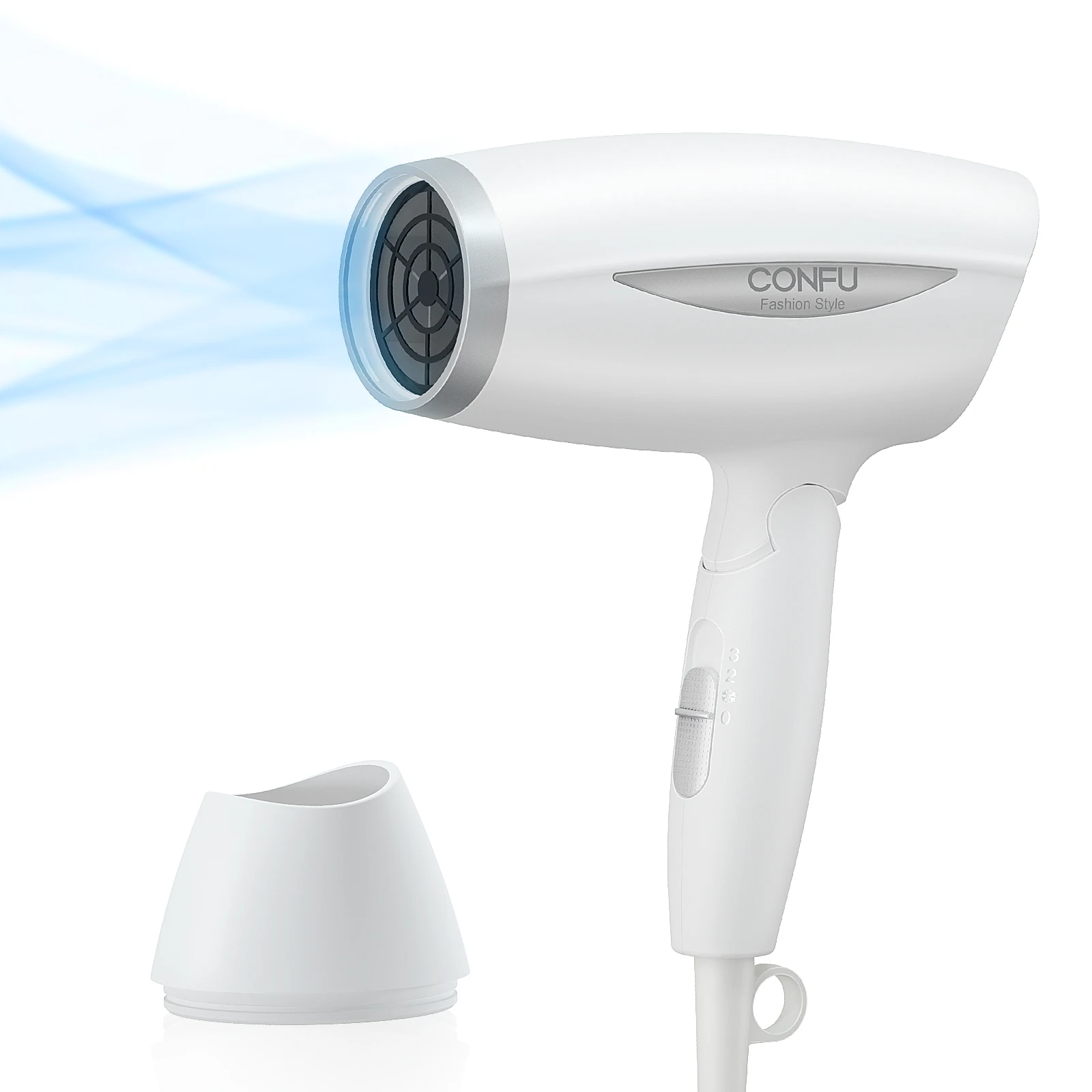 

Ionic Hair Dryer 1600W Portable Travel Blow Dryer Foldable for Home & Travel