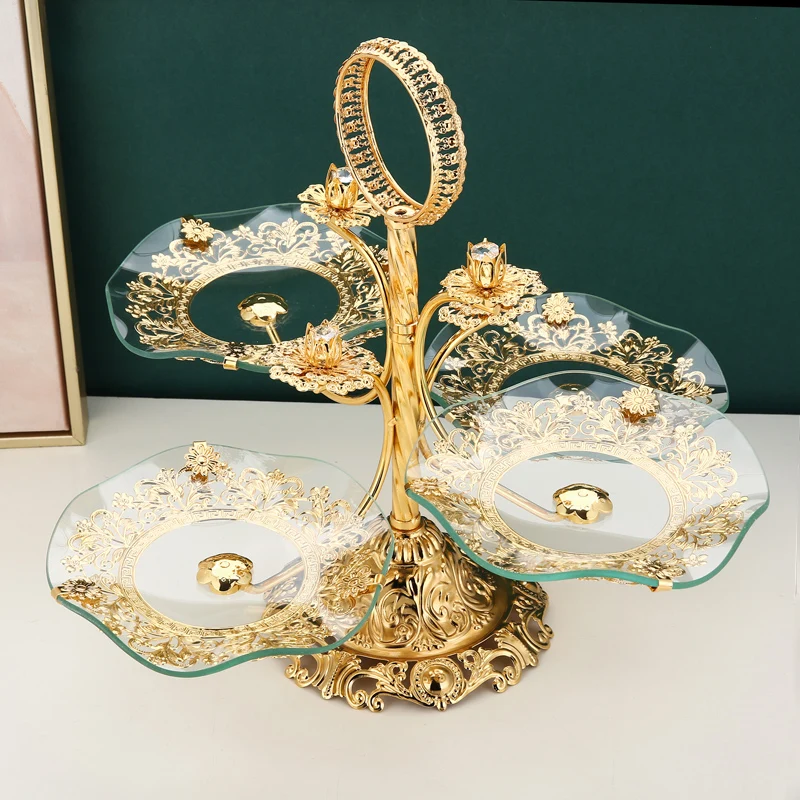 

European fruit plate, home living room, coffee table, creative net celebrity, ins, light luxury fruit plate, KTV hotel clubhouse