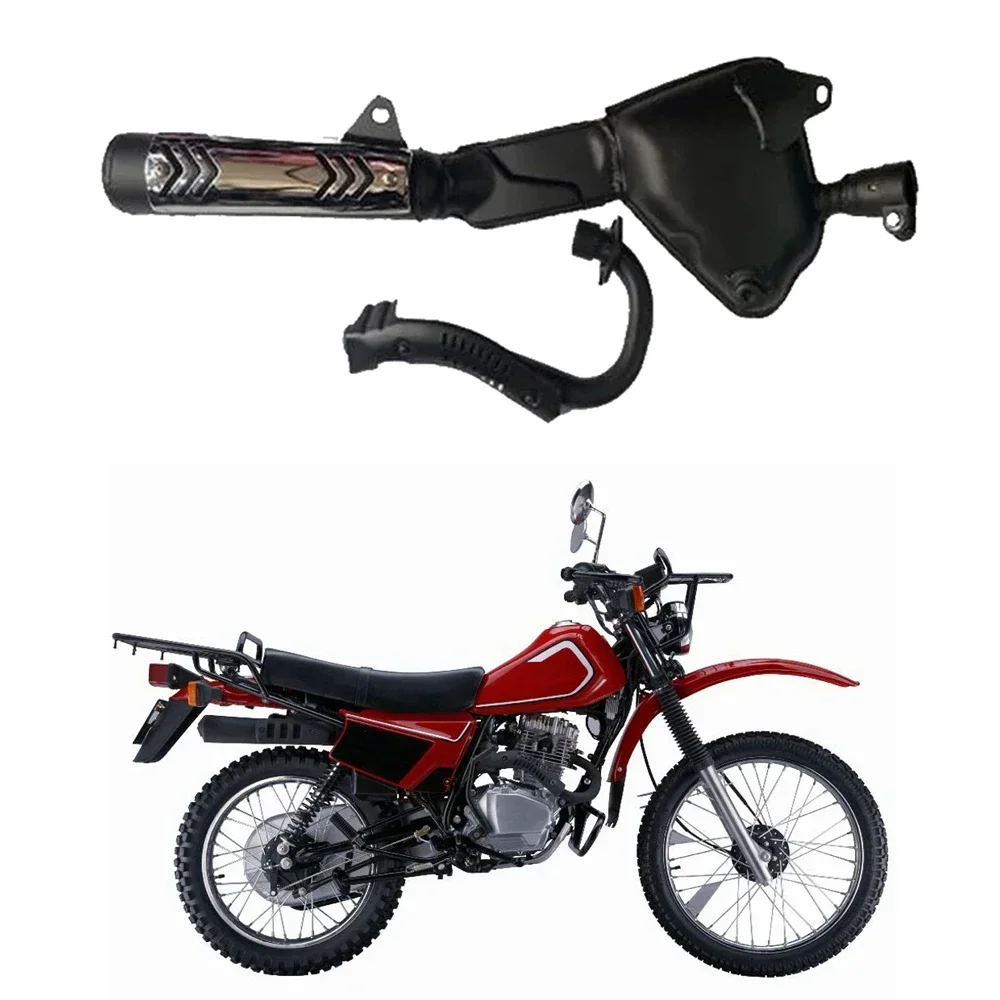 Выхлопная труба мотоцикла глушитель выходной тепловой проект для JIALING