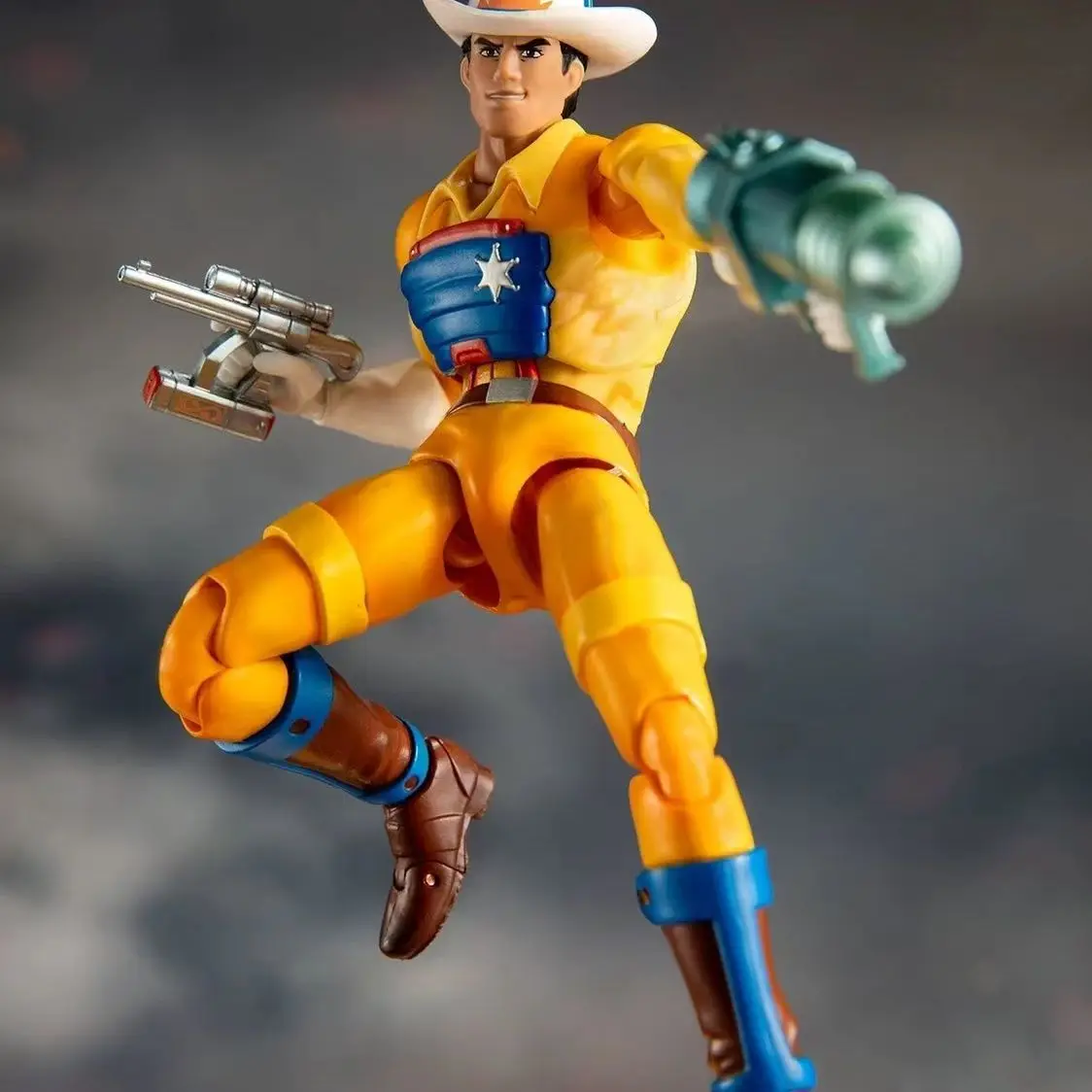В наличии: Подвижная коллекционная фигурка-игрушка Dasheng Model GT BraveStarr Star Sheriff, 7 дюймов. (art.: 3920dd09bc85a) - 3920dd09bc85a