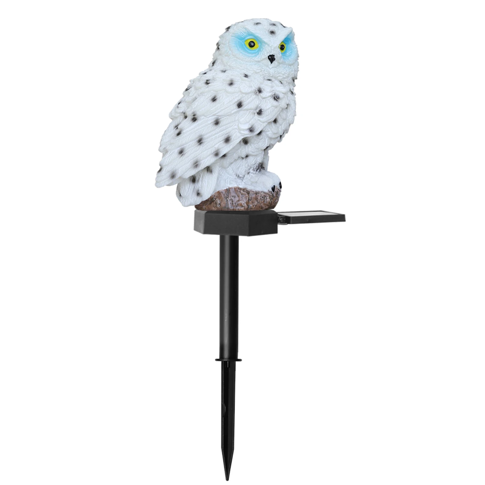 

Owl Shape Garden Decor Pathway Landscaping Outdoor Home Patio Solar Powered Waterproof Ground Stake Lawn Light Ornament Yard Led