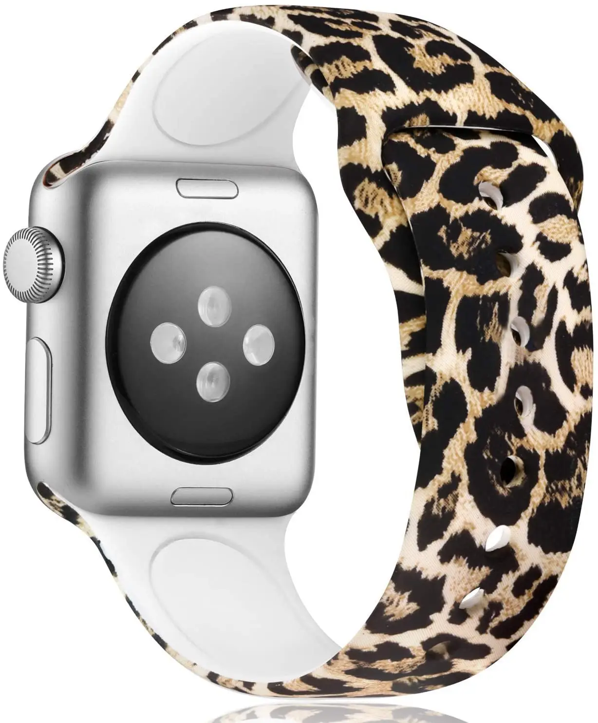 

Ремешок силиконовый для Apple Watch Band 44 мм 40 мм 38 мм 42 мм, браслет для Iwatch Series Se 6 5 4 3, Apple Watch Series 7 45 мм 41 мм