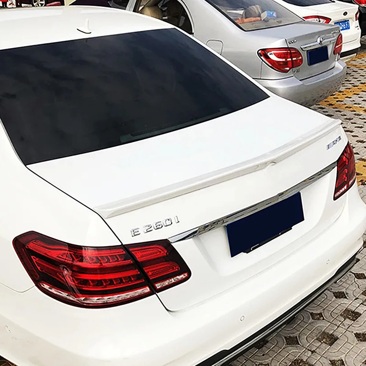 Для Mercedes Benz E-Class W212 180 200 260 300 320 4 двери Задняя Крышка багажника Ducktail губа спойлер