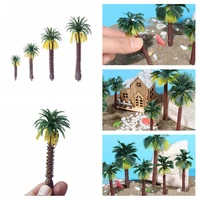 layout home decor tactical prop sand table model artificial plant scenery model plastic tree coconut tree cocoa palm