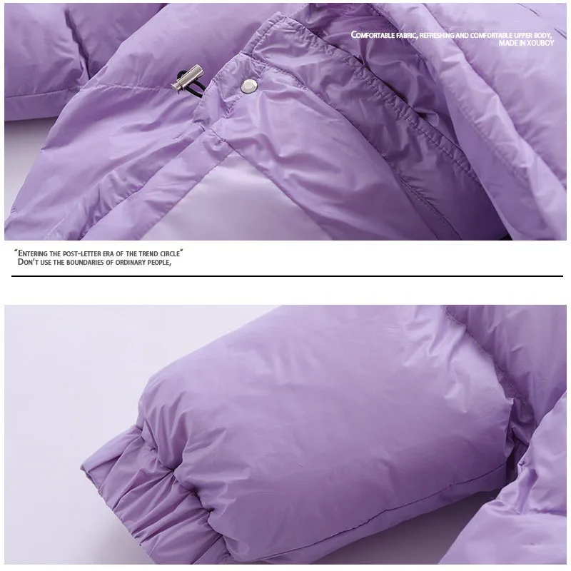 Rainbowtouches 2022 Winter New Men Thick Down Jackets Warm Parkas Coats High Quality Basic Puffer Jacket Solid Color Outerwear