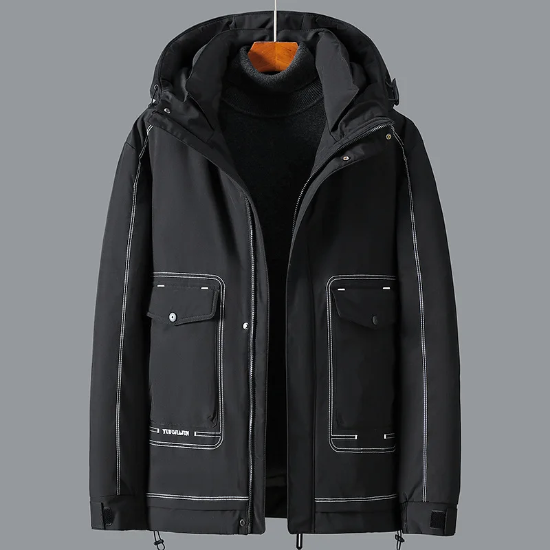 

new arrival Men's winter thickened coat Oversize short warm padded cotton jacket man's plus size 2XL-6XL 7XL 8XL 9XL 10XL 11XL