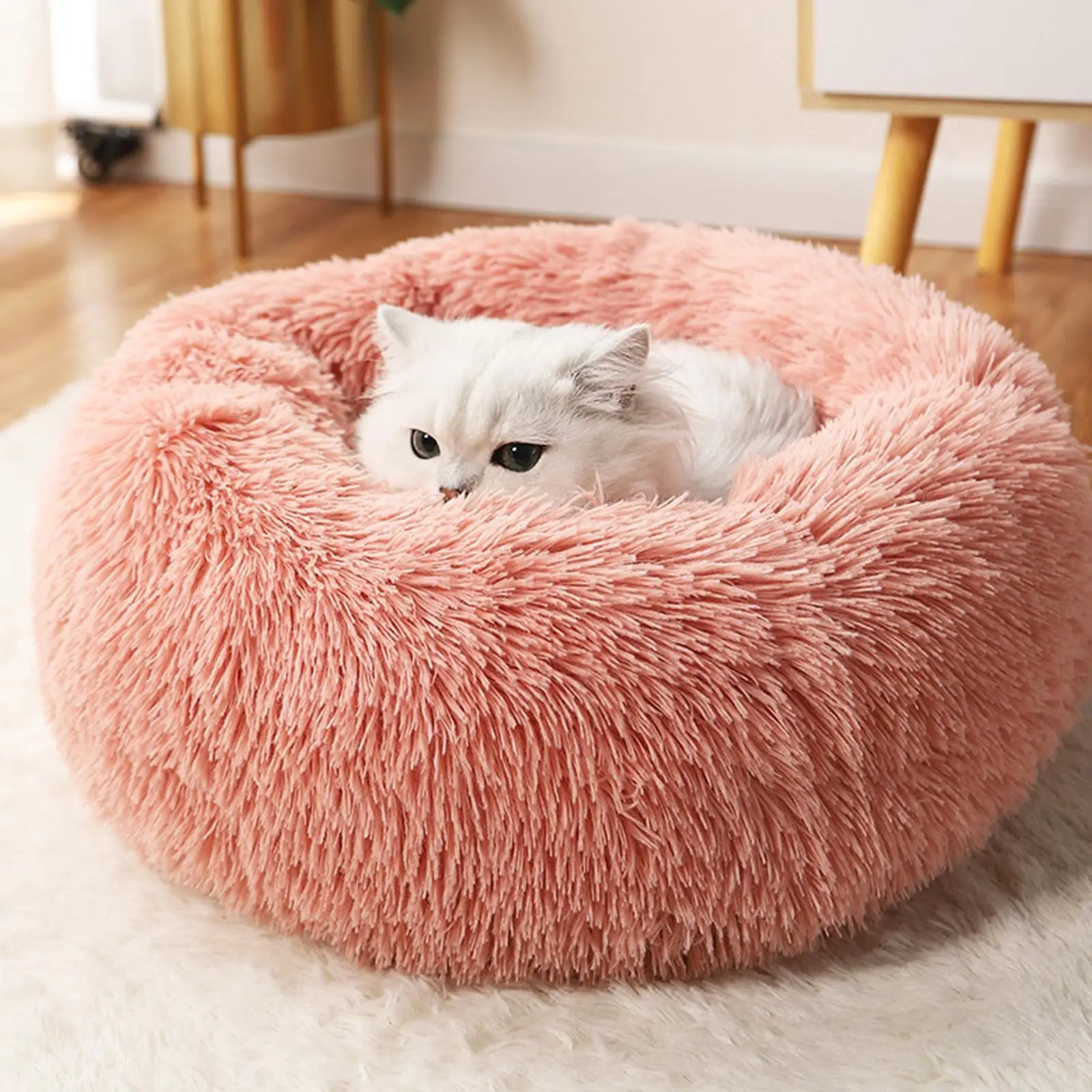 

Electric Blanket For Pets Pet Dog Mat Sleeping Winter Soft Dog Bed Round Plush Bed House Pet Accessories H6k2