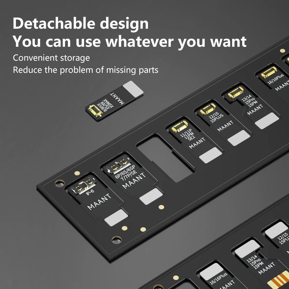 MaAnt M062 Мягкие ряды телефонов Пряжка для аккумулятора Обслуживание материнской