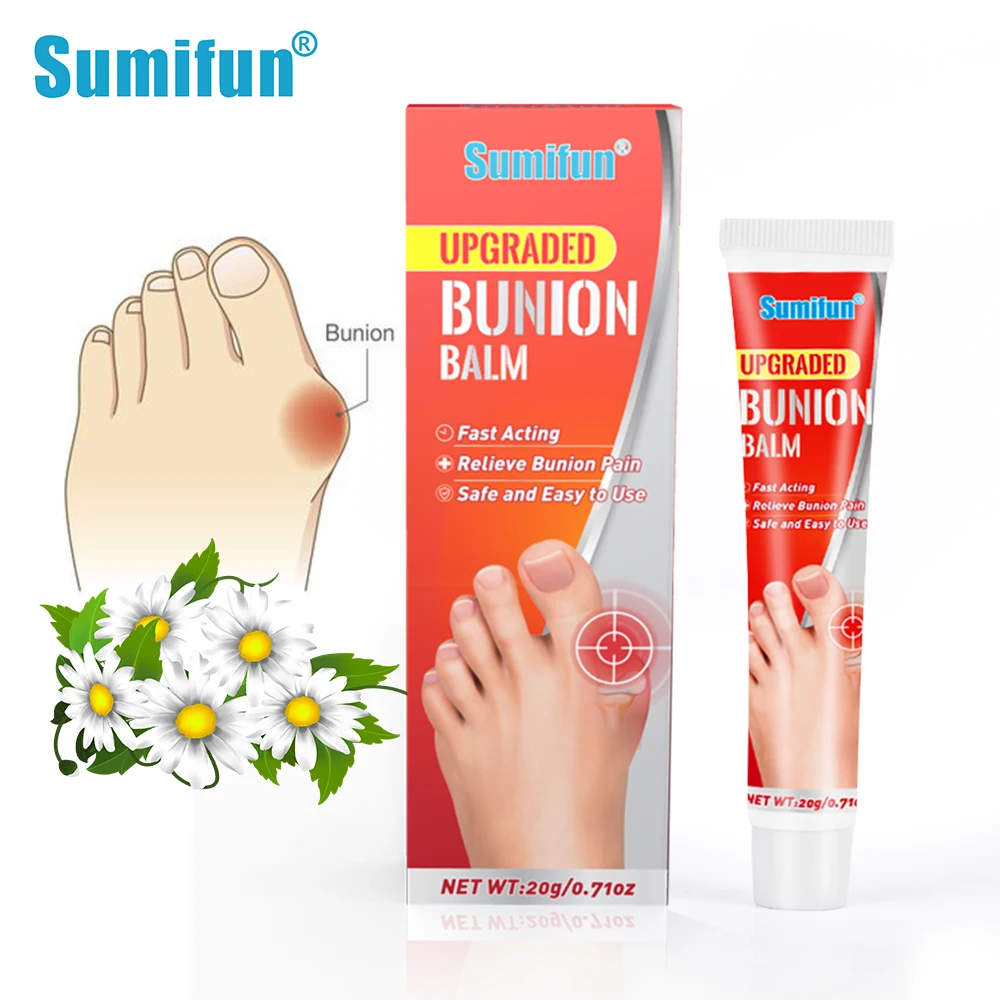 Новый Улучшенный бальзам для лечения большого пальца стопы Sumifun |