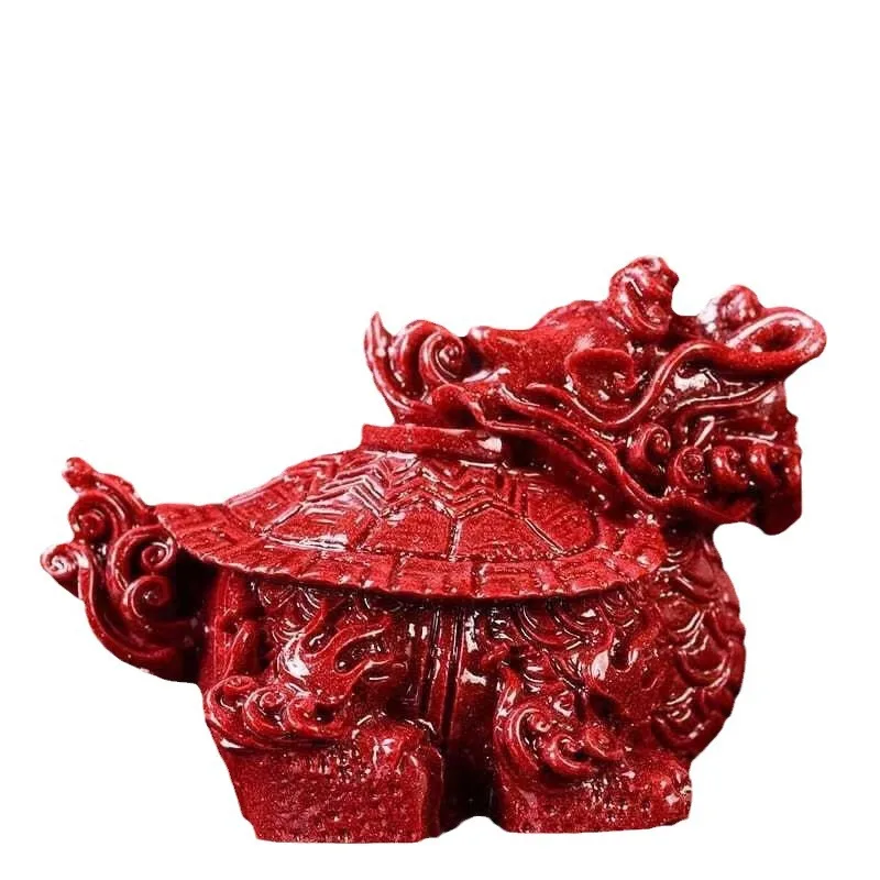 Оригинальные товары Cinnabar фиолетовый золотой песок автомобиль домашний дракон