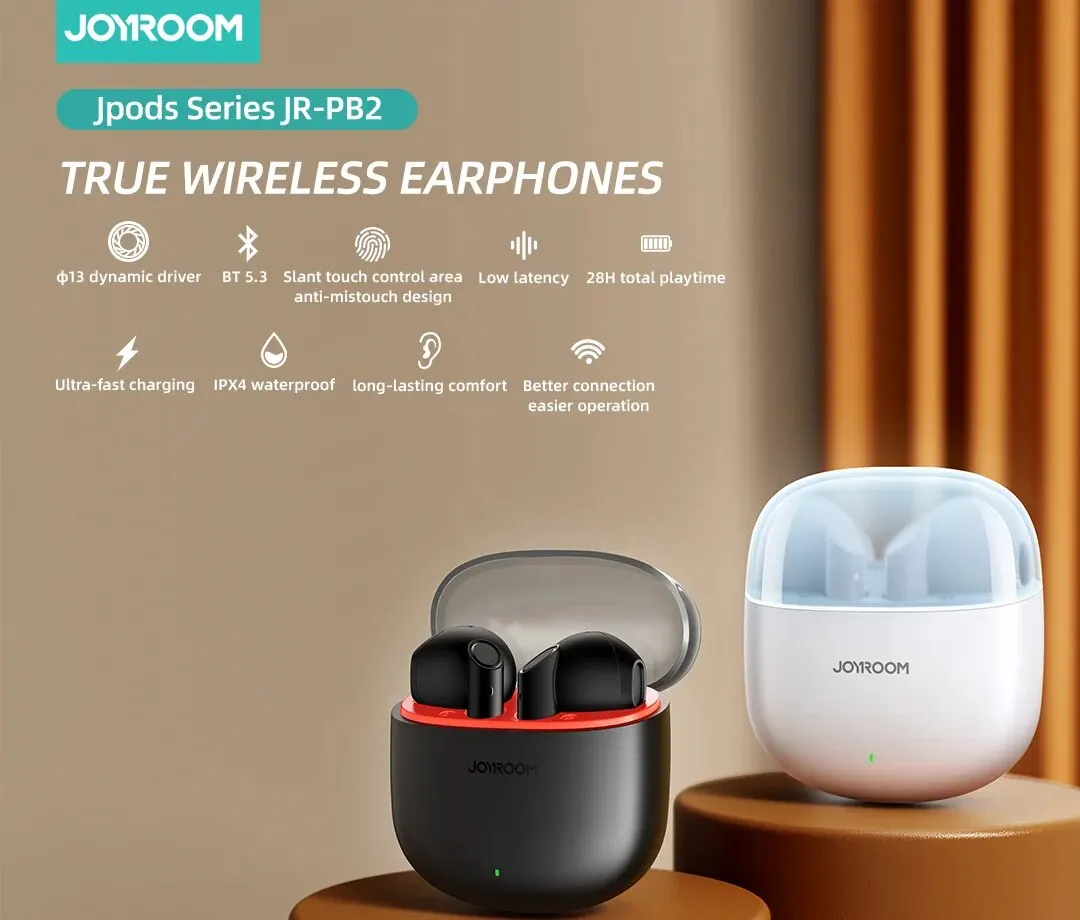 Беспроводные наушники Joyroom Bluetooth 5 3