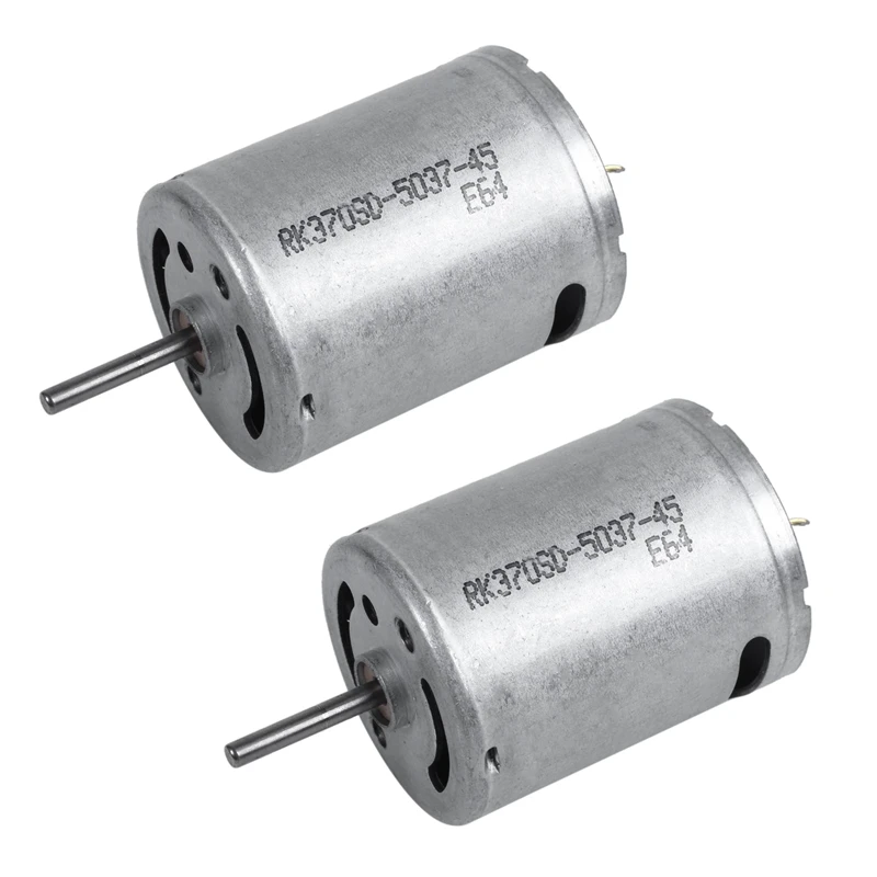 2 шт. щеточный двигатель постоянного тока 6-18 в 8500 об/мин для радиоуправляемых