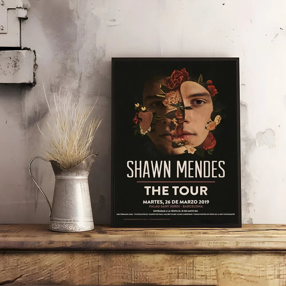 S-ShawnS M-Mendes обложка альбома плакат липкая настенная художественная печать