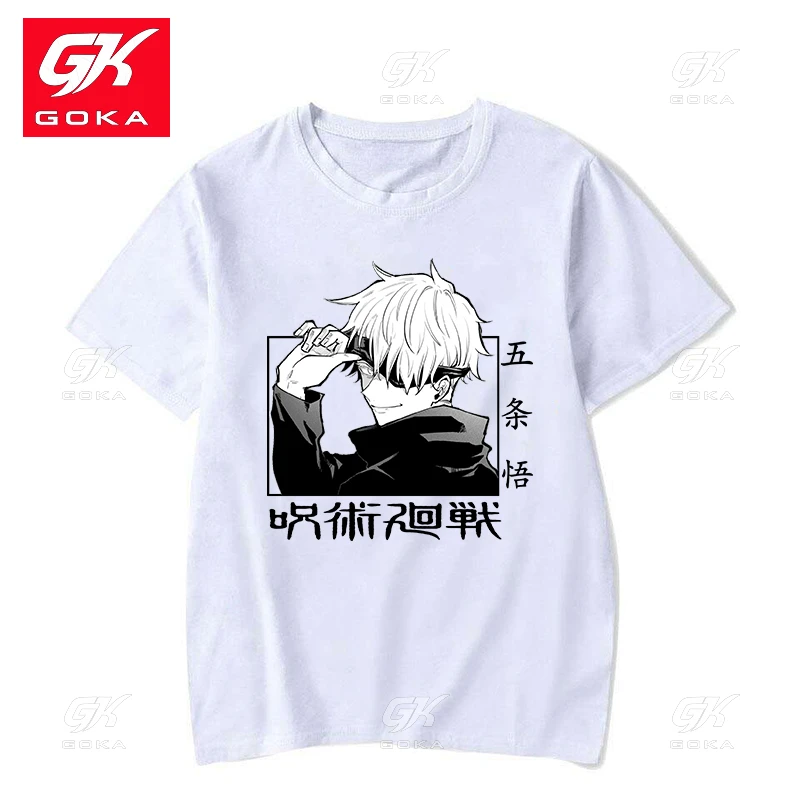 Футболка GOKA хлопковая с принтом аниме