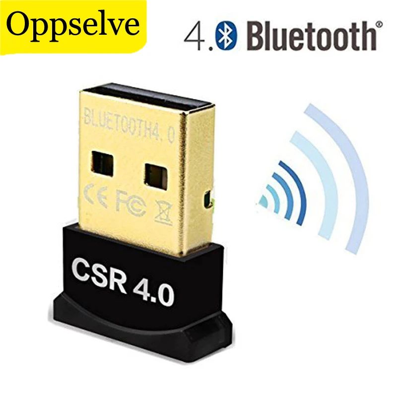Oppselve-Adaptador inalÃ¡mbrico USB Bluetooth 4,0, Dongle, receptor de sonido y mÃºsica, transmisor...