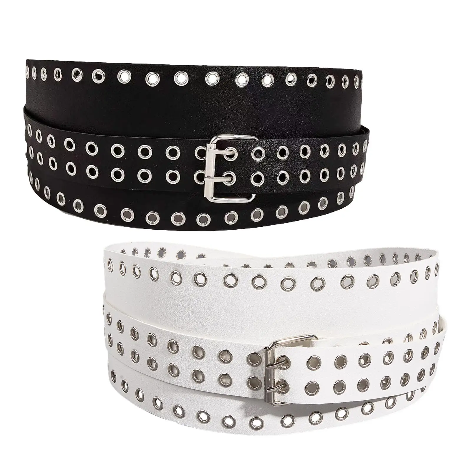 Fashion PU Leather Waist Belt Female Cinch Belt for Girls Skirt Parties